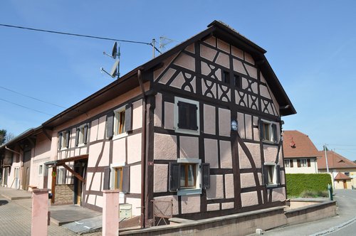 Bouxwiller - maison de la 2e moitié du XVIe siècle