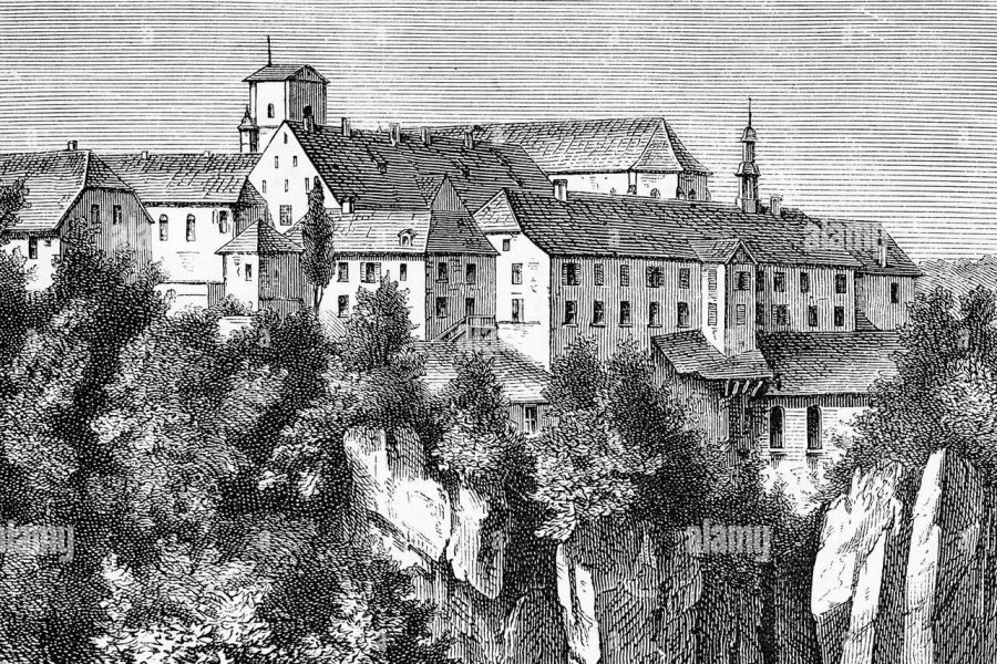 Mariastein - gravure