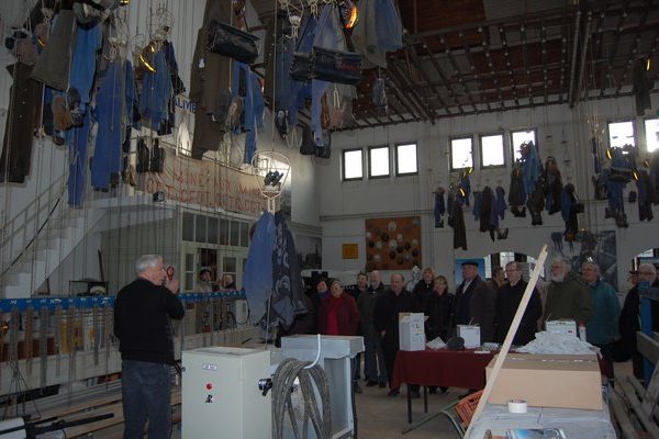 Salle des "pendus" - vestiaire des mineurs