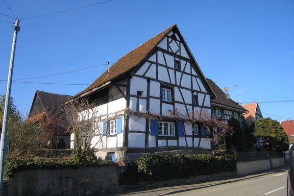 Rue principale de Ranspach-le-Haut